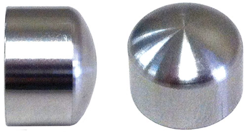 stainless-steel caps
