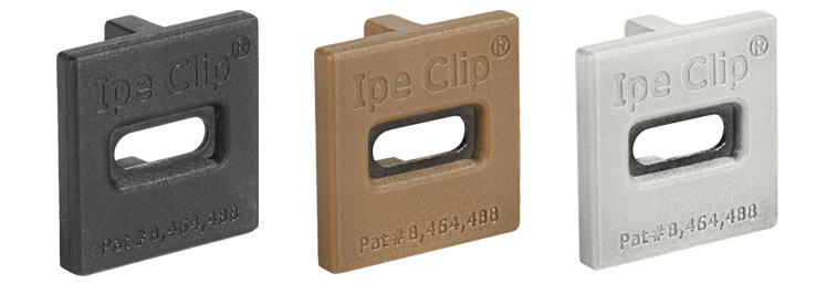 Ipe Clip Hidden Deck Fasteners from DeckWise