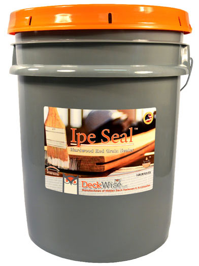 ipe seal end grain gallon sealant sealer deckwise bucket