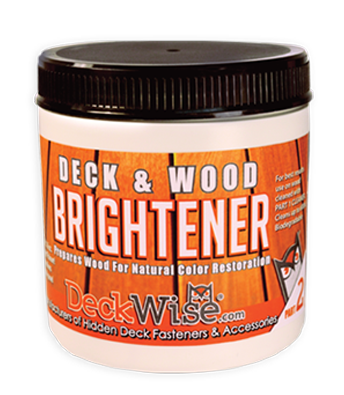 deckwise hardwood brightener