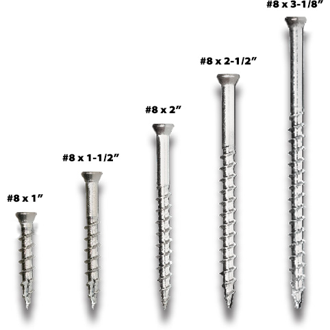 Stainless Steel Screws for decks by DeckWise