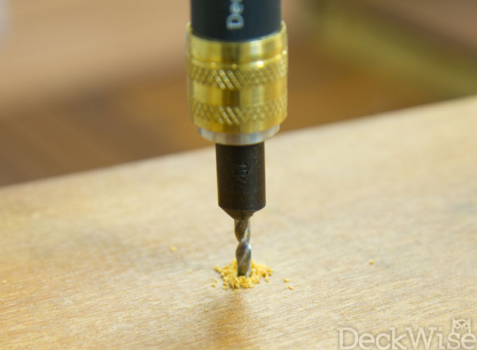 Hardwood Plugs for decks